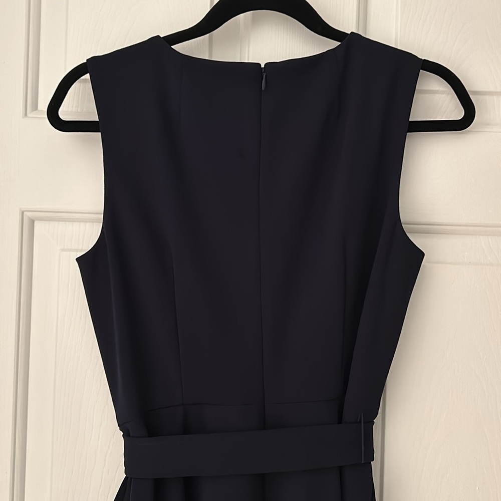 Calvin Klein navy blue midi dress size 4 - Picture 8 of 8